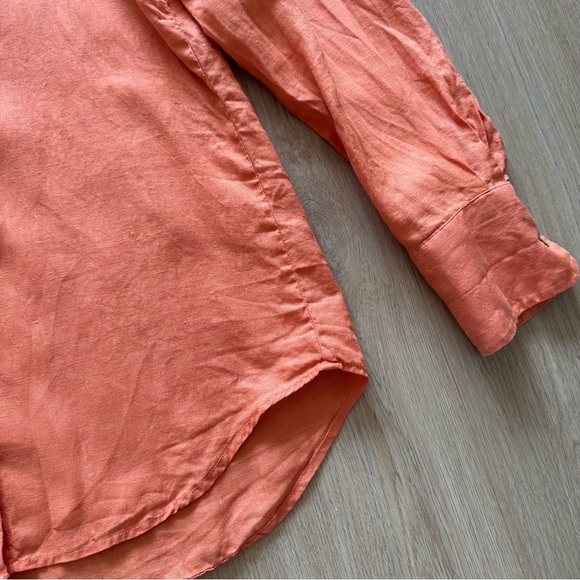 Mango Linen Button Down Shirt - Picture 5 of 10